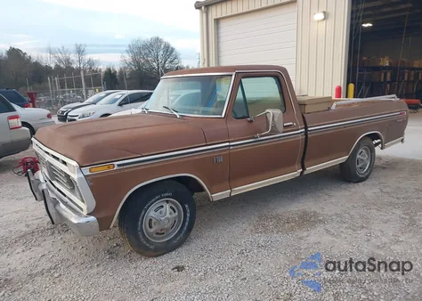 1973 Ford F 100 from USA, damaged, VIN F10YUS40672